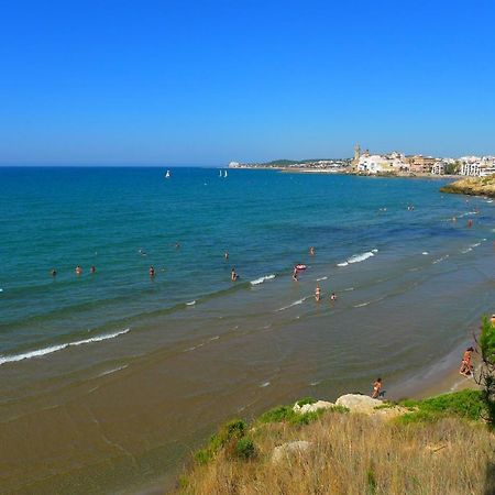 Cala Balmins Sea View Apartment Sitges Bagian luar foto