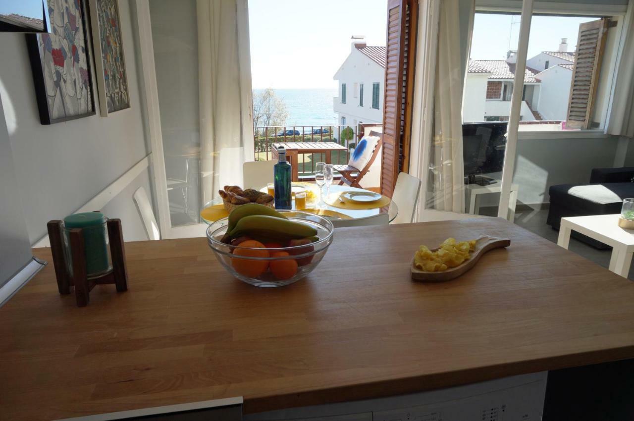 Cala Balmins Sea View Apartment Sitges Bagian luar foto