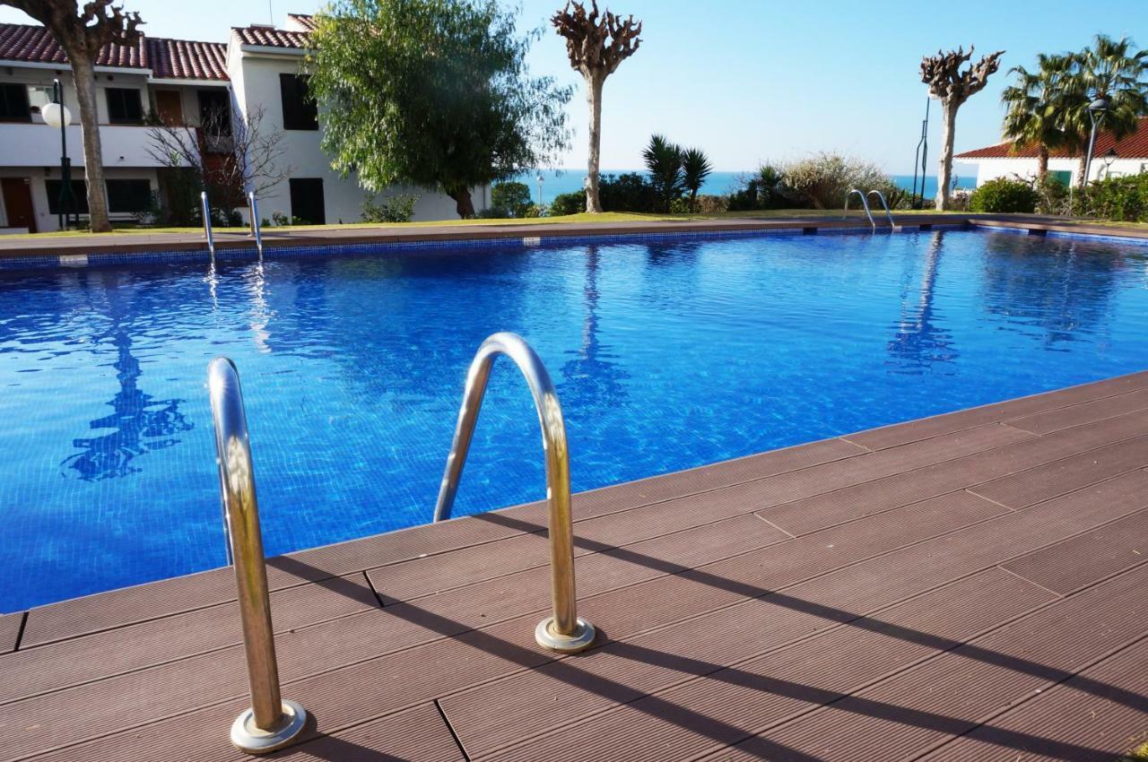 Cala Balmins Sea View Apartment Sitges Bagian luar foto